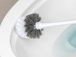 MR.SIGA heavy duty toilet brush set with plunger