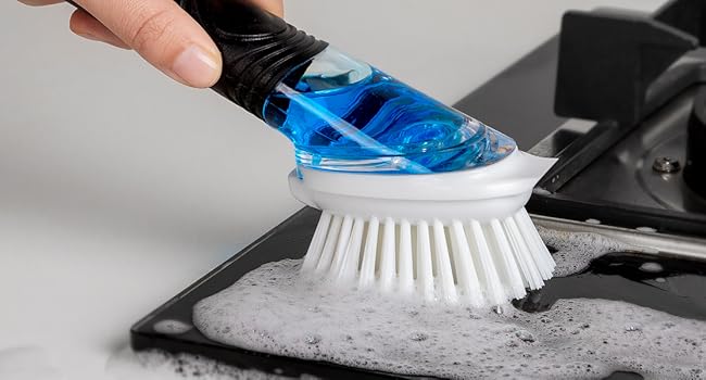 MR.SIGA dish washing brush with soap dispenser