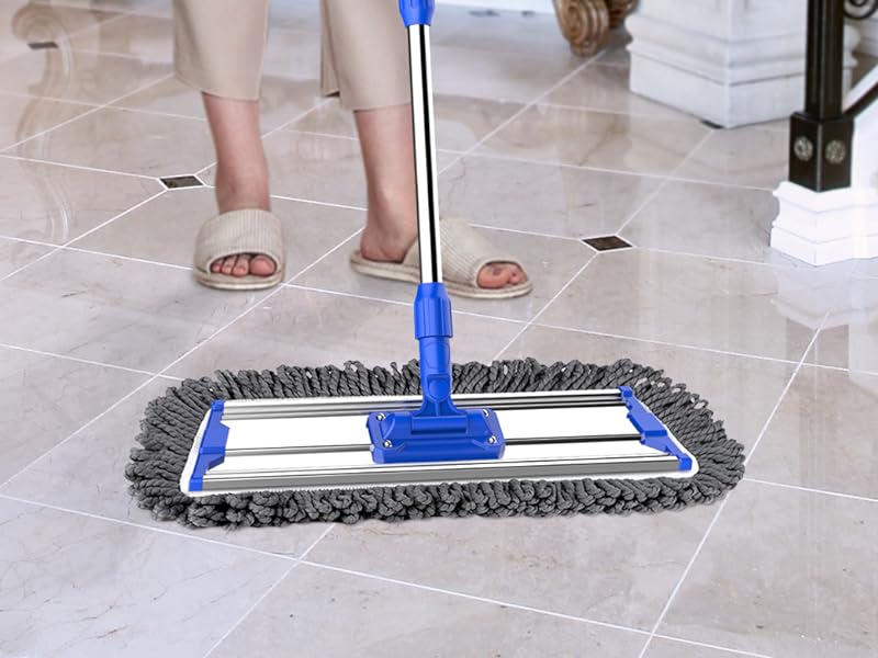 MR.SIGA 18" Professional Microfiber Mop for Floor Cleaning